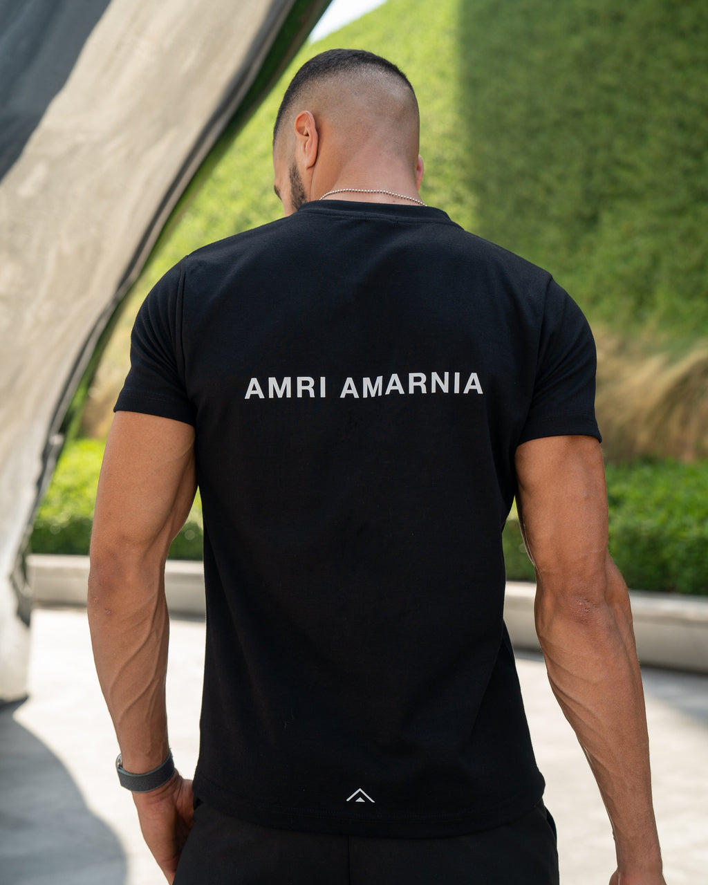 Dubai Signature Black Tee