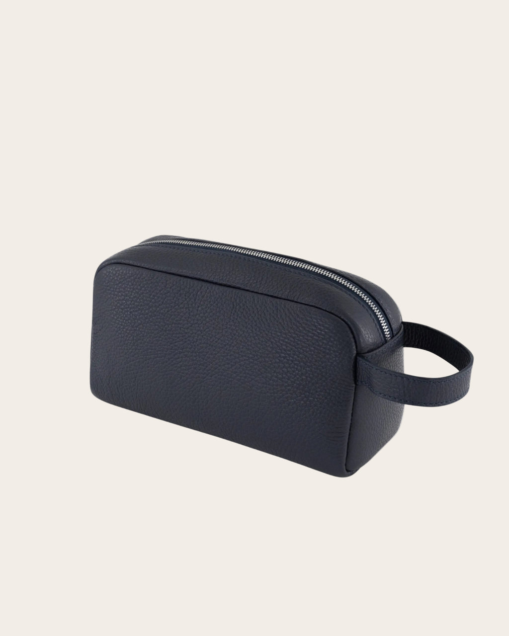 Leather Pouch – Navy